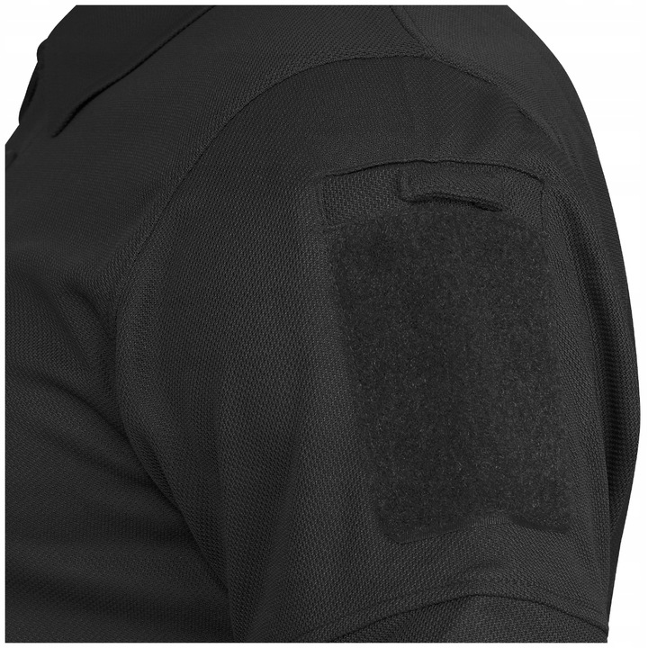 Поло Mil-Tec Polo T-Shirt Quick Dry Black Фото 2